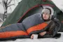 Talberg summit exp -28°c спальный мешок (-28с, серый/оранжевый левый)