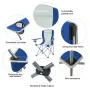 King Camp 3818 arms chair кресло скл. cталь (84х50х96, черно-серый)