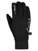 Перчатки Saskia TOUCHTEC (8, Black/Silver, , , , , )
