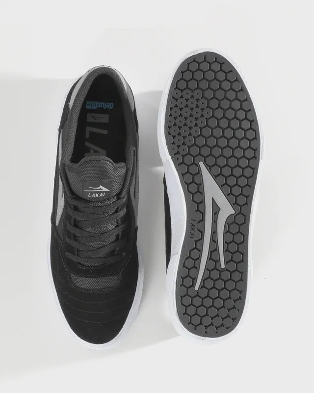 Кеды Lakai Cambridge (45, BLACK/GREY SUEDE, , , , , )