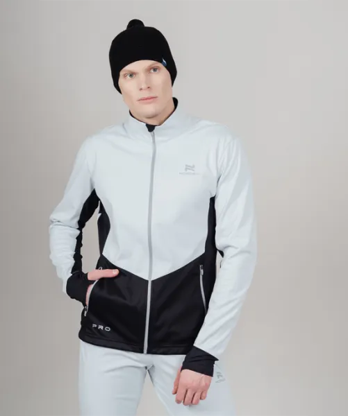 Тренировочная куртка Nordski Pro Pearl Blue/Black (S, Pearl Blue/Black, , , , , )