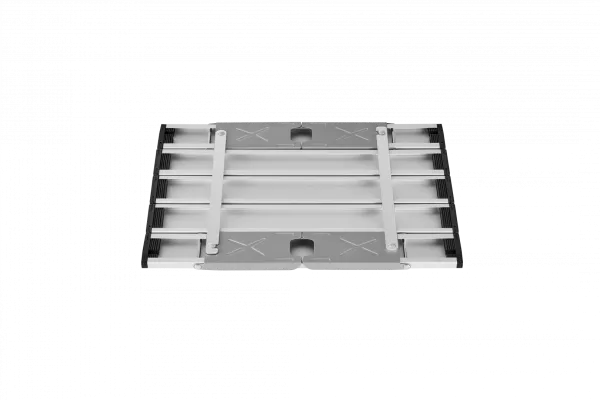 Atepa 2401 mini alunium table s стол скл. алюм (серебристый)