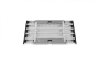 Atepa 2401 mini alunium table s стол скл. алюм (серебристый)