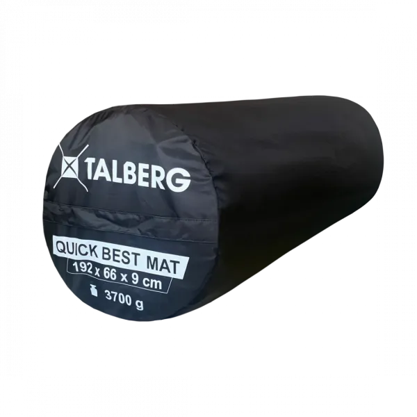 Talberg quick best mat самонадувающиеся коврики (серо-синий,192х66х9 см)