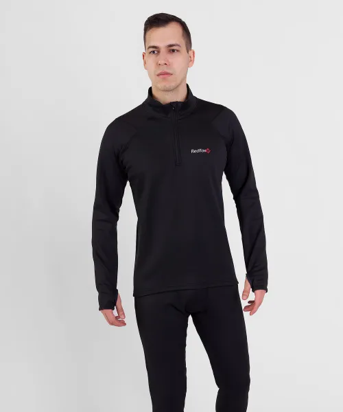 Первый слой фуфайка с длинным рукавом Active Warm II Мужская (S, 1000/черный, , , , )