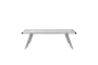 Atepa 2401 mini alunium table s стол скл. алюм (серебристый)