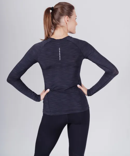 Футболка Pro W с длинным рукавом (36, Black, , , , , )
