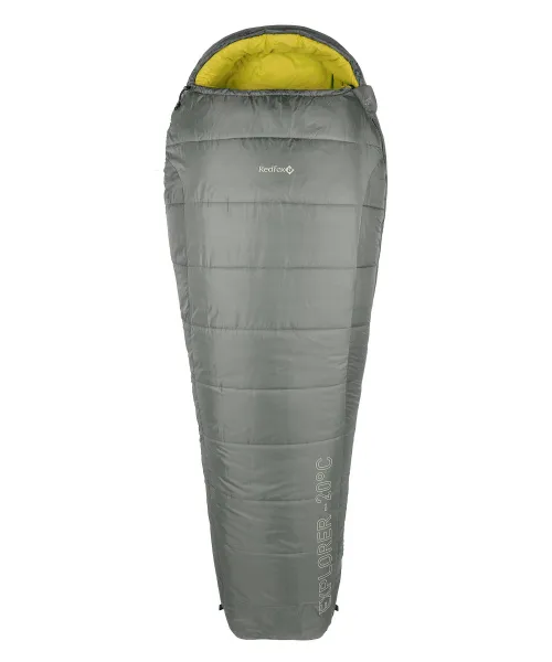Спальный мешок Explorer -20C right (Regular, 3142/т.оливковый/эвкалипт, , , , , )