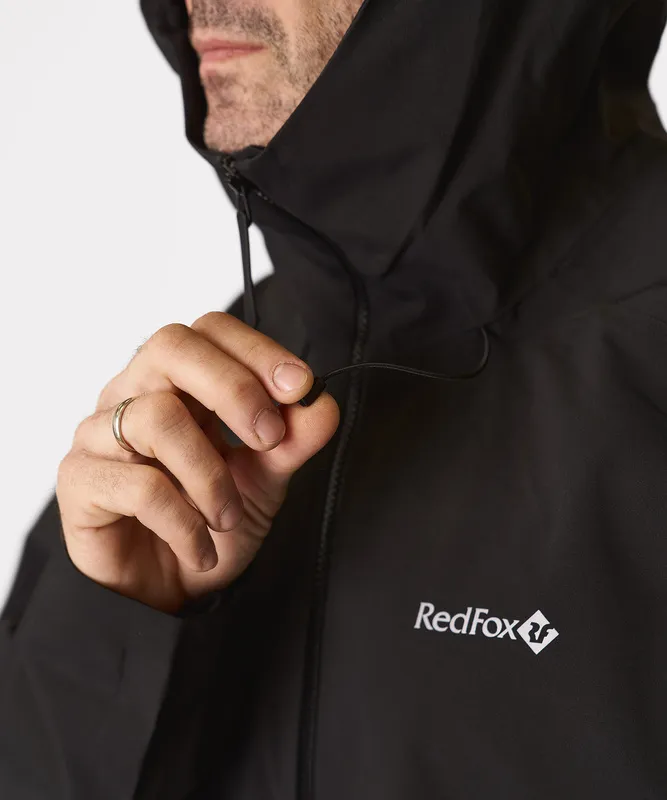 Куртка outdoor rain Мужская (52, 1000/черный, , , , , )