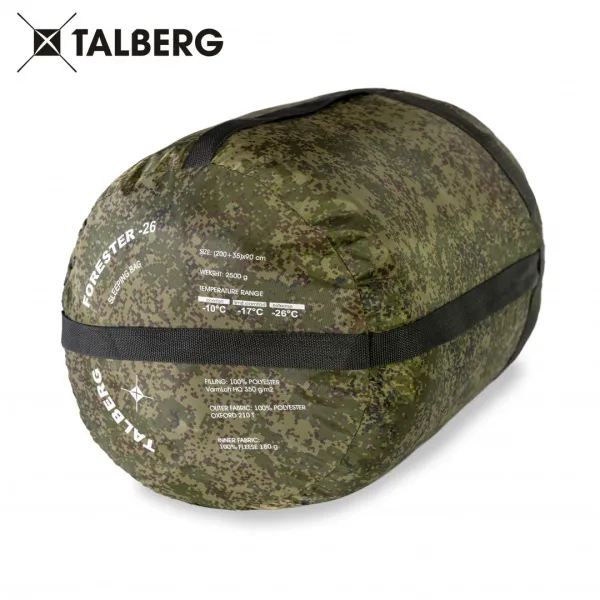 Talberg forester -26°с спальный мешок (туман -26с, левый)
