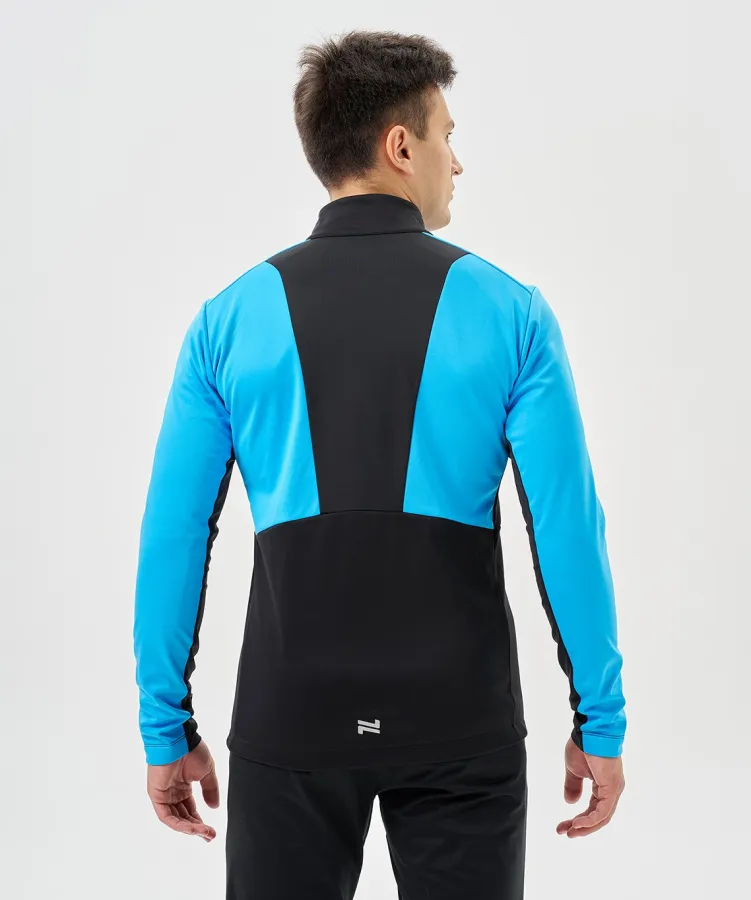 Тренировочная куртка Nordski Advance Light Blue/Black (52-XL, Light Blue/Black, , , , , )