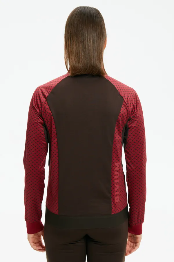 Куртка д/жен. "Баланс 2.0" (XL(50/176), бордовый_кофейный, , , , , )