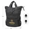 B0255 ULTRA-LIGHT BACKPACK склад. сумка-рюкзак (черный)