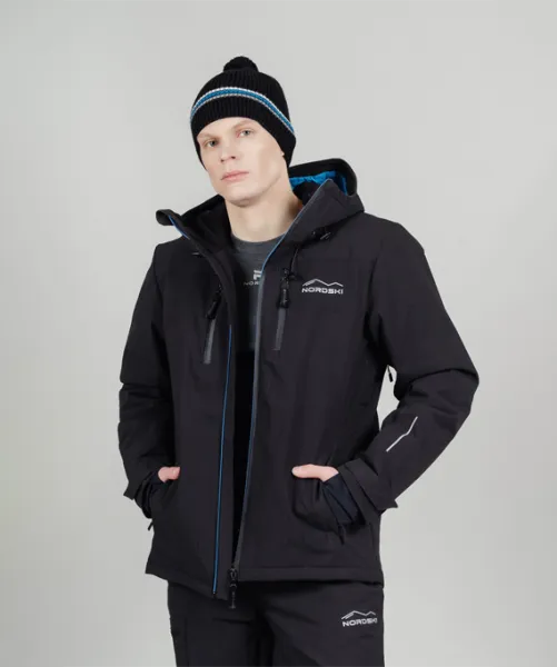 Горнолыжная куртка Nordski Lavin 2.0 Black (46, Black, , , , , )