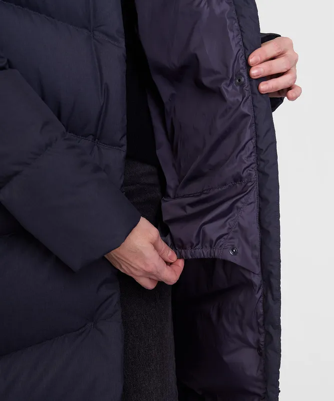 Пальто пуховое Ester VI Женское (XS, 9000/графит, , , , , )