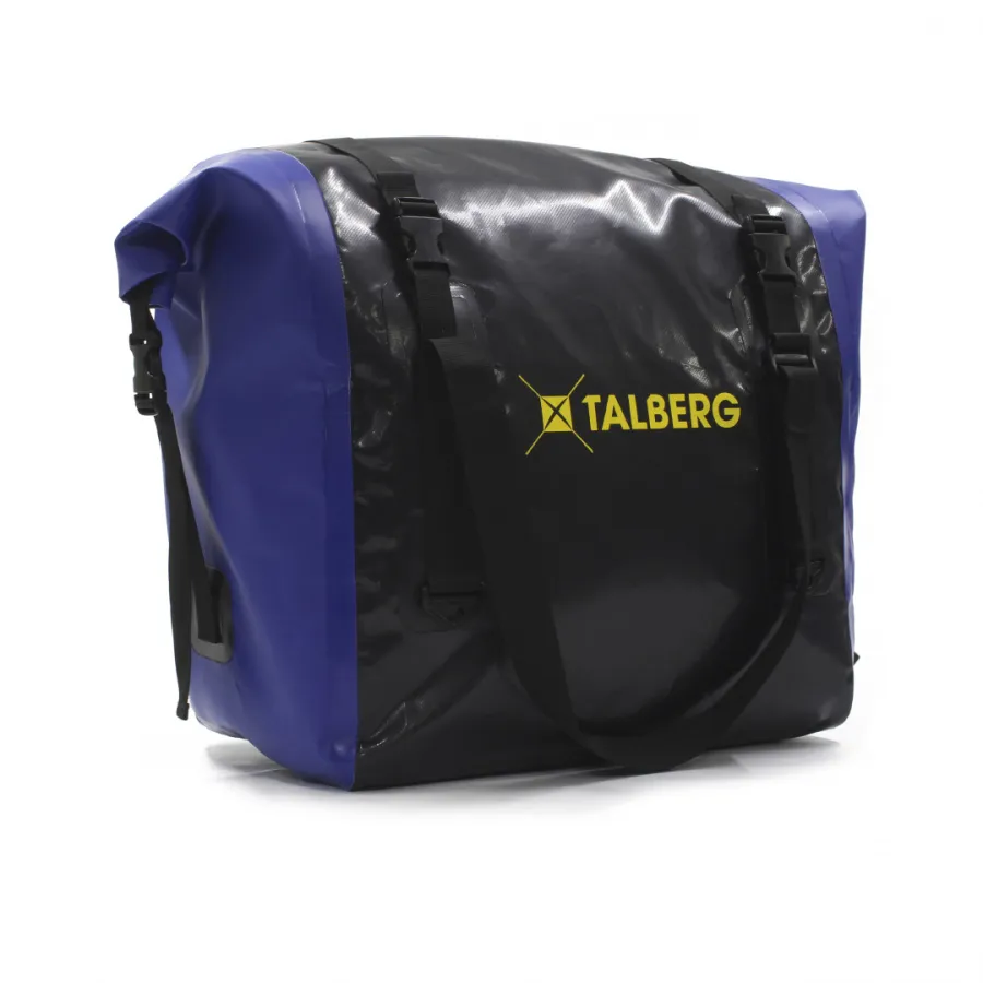 Гермосумка с широким входом HUNT DRY BAG PVC 90 (черный/василёк)