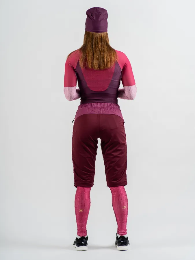 *Шорты NONAME SKI SHORTS 24 WOS WINE RED/DK RASBERRY (6-L, WINE RED/DK RASBERRY, , , , , )