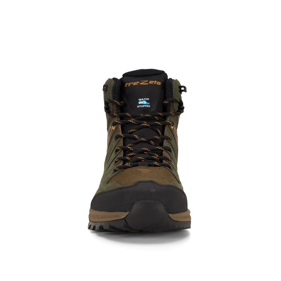 Ботинки THUNDER LEATHER MID WP (43.5, DARK GREEN / HONEY, , , , , )