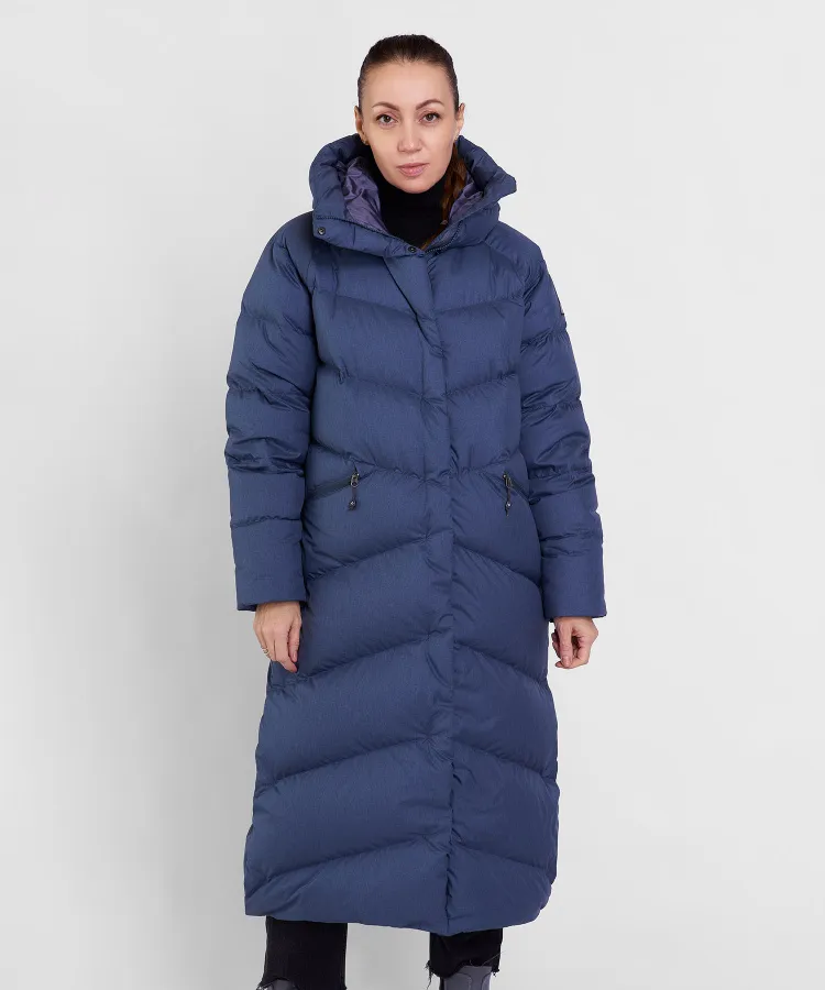Пальто пуховое Ester VI Женское (XL, 9700/деним, , , , , )