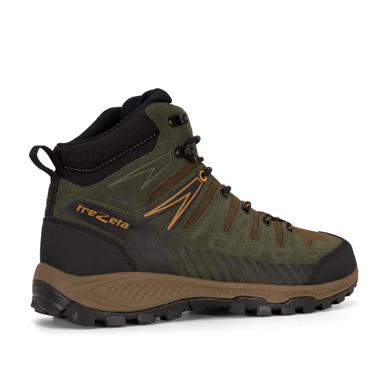 Ботинки THUNDER LEATHER MID WP (43.5, DARK GREEN / HONEY, , , , , )