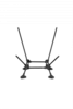 2405 ULTRALIGHT SQUARE LOW CHAIR кресло скл. (черный)