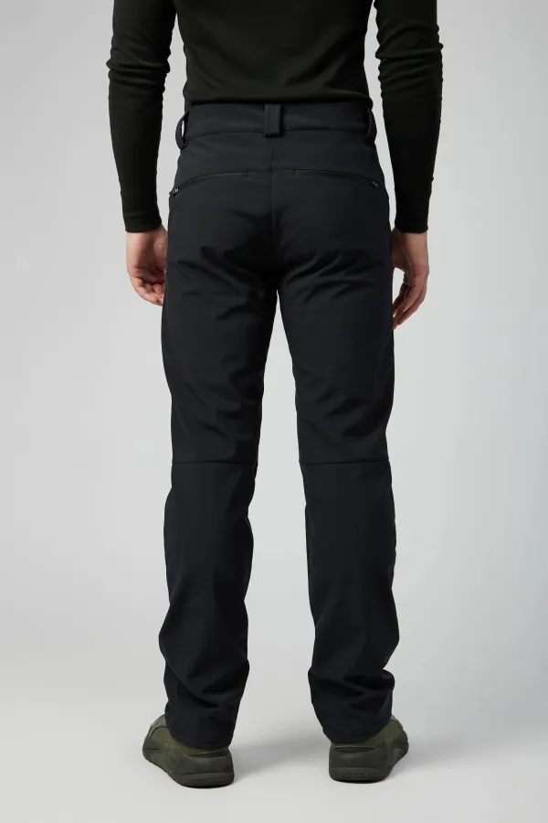*Брюки 24-24902 Soft Shell муж. (48, 10 Черный, 176, , , , )