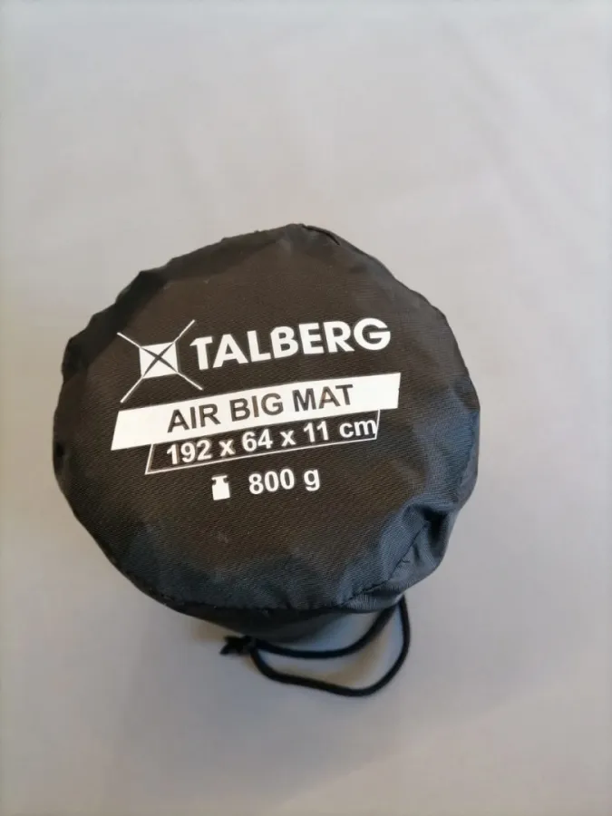 AIR BIG MAT коврик надувной (192х64х11, серо-синий)