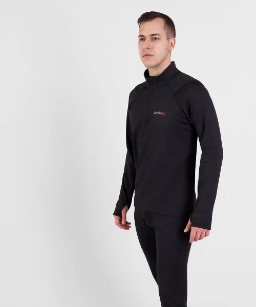 Первый слой фуфайка с длинным рукавом Active Warm II Мужская (S, 1000/черный, , , , )