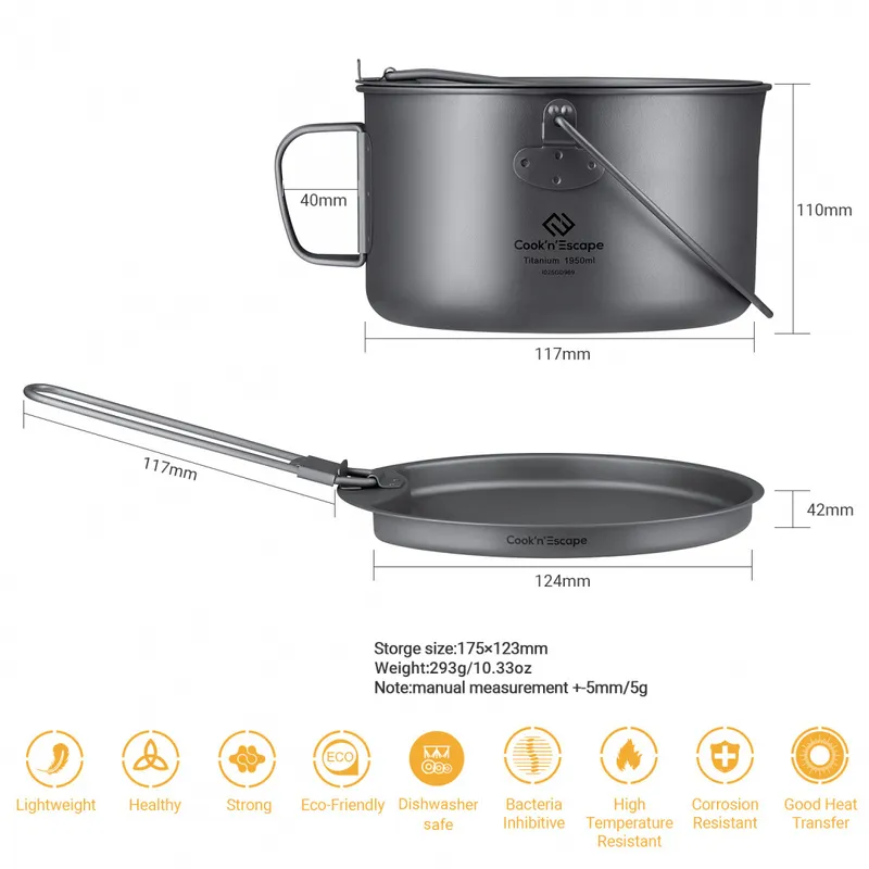  ca2116 mountain top pot набор посуды