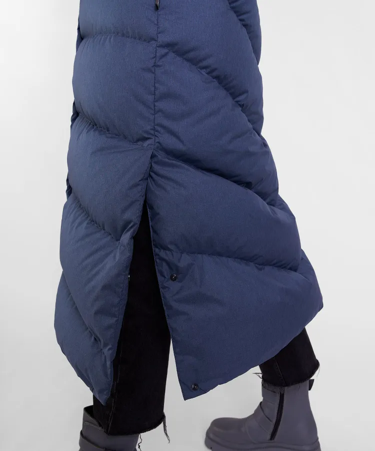 Пальто пуховое Ester VI Женское (XL, 9700/деним, , , , , )