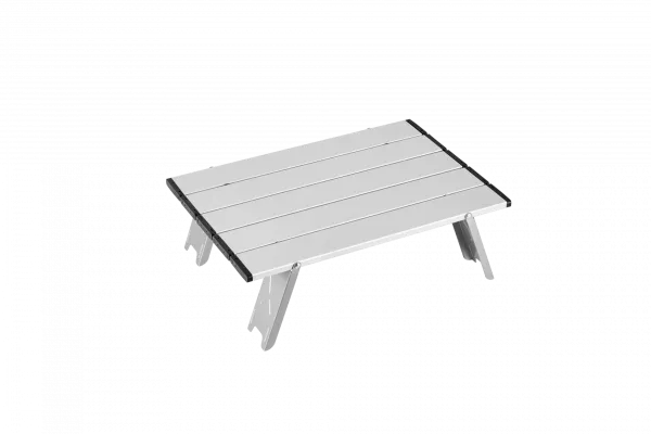 Atepa 2401 mini alunium table s стол скл. алюм (серебристый)